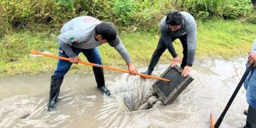 POR LLUVIAS: Atienden encharcamientos en 5 puntos críticos de PDC