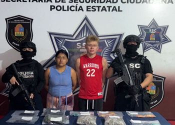 EN LA COLONIA VALLE VERDE: Detienen a pareja con más de 180 dosis de narcóticos