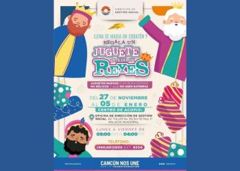 DÍA DE REYES: Invitan a donar juguetes para niñas y niños de Benito Juárez